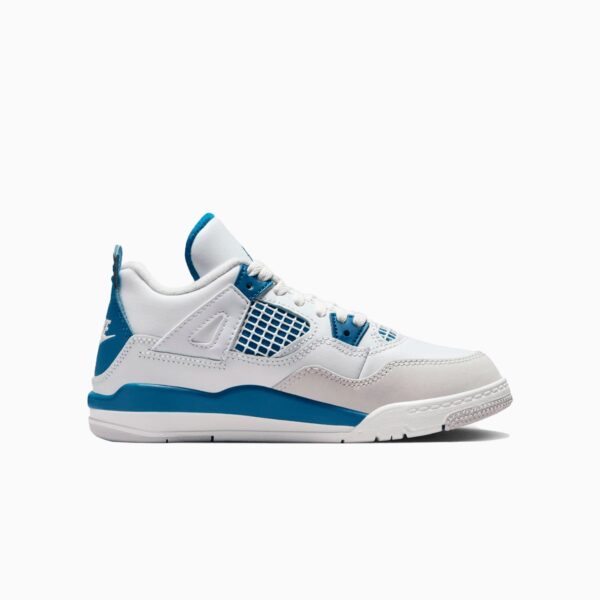 Kid's Air Jordan 4 Retro "Military Blue" Pre School